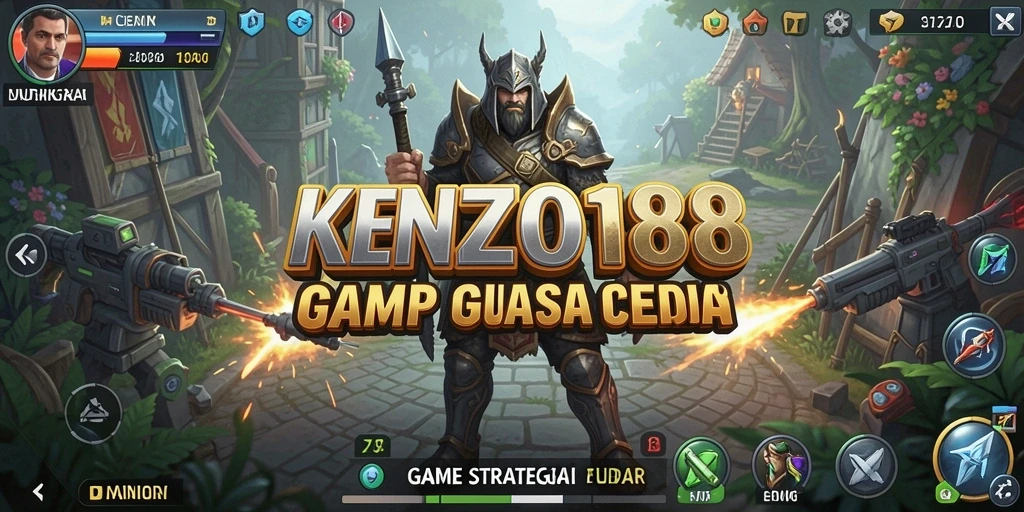 Tampilan gameplay KENZO188 yang menakjubkan dengan strategi yang mendebarkan.