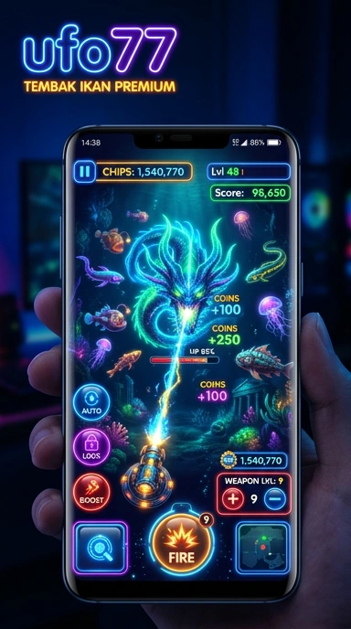 Pengguna ufo77 sedang menjelajahi aplikasi terbaru dengan mudah.